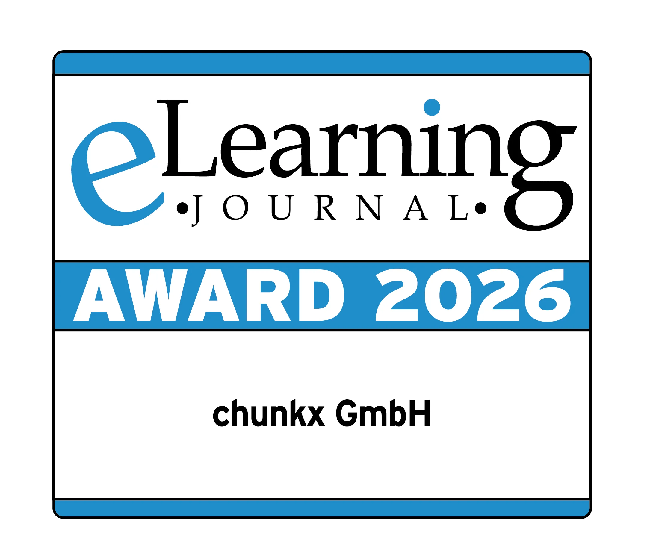 eLearning Journal Award 2026