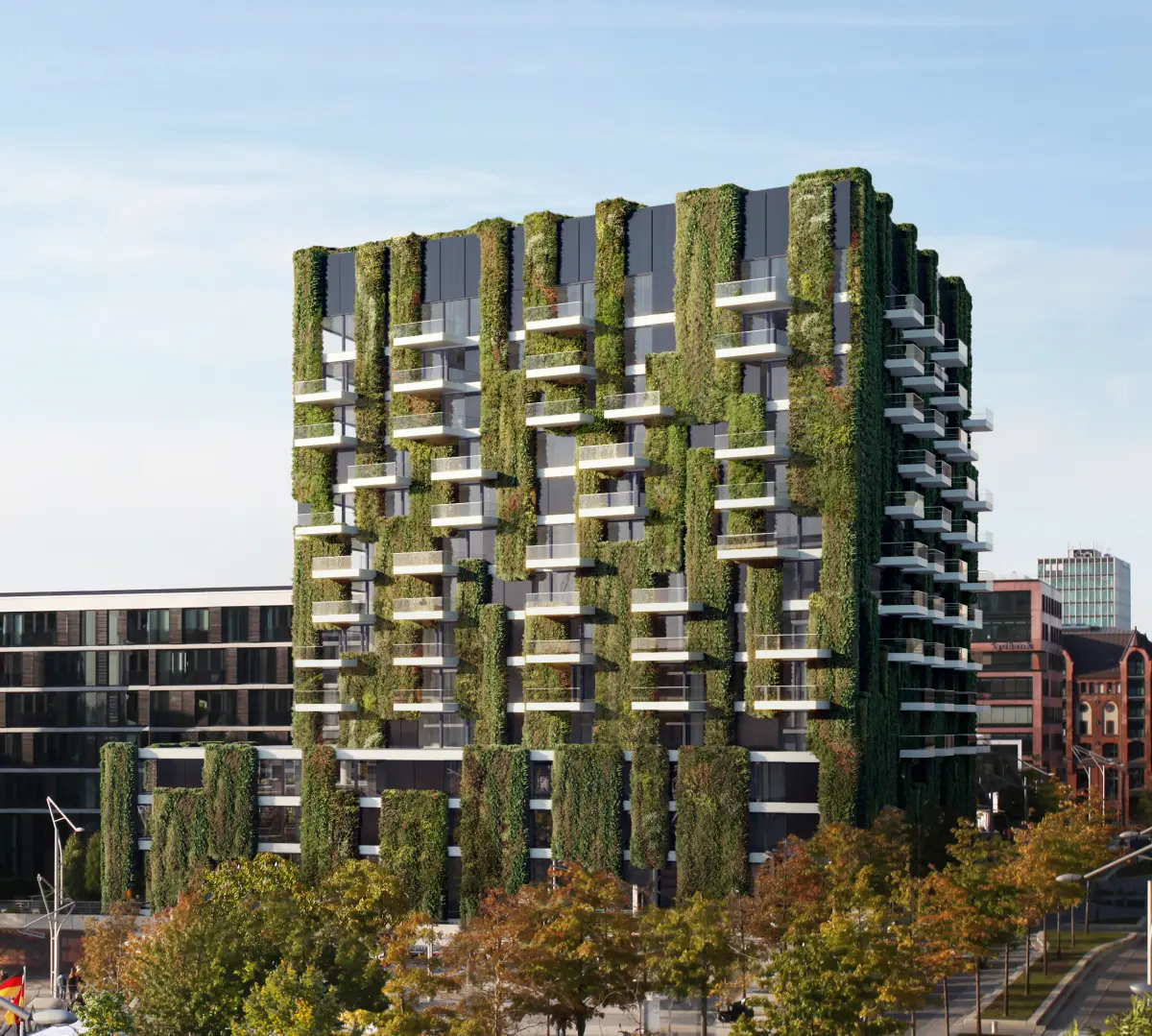 Schüco-Fassade – Green-Building-Technologie